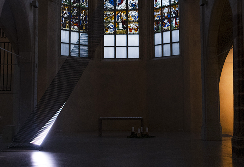 Sankt Peter, Kirche, Licht, Installation, Kunst